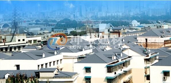 合成樹脂瓦質(zhì)輕承載力強(qiáng)，是平改坡的理想選擇
